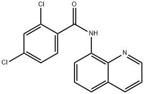 2,4-dichloro-N-(8-quinolinyl)benzamide Structure
