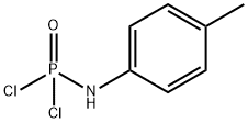 Phosphoramidic dichloride, N-(4-methylphenyl)- Structure