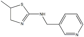 5-methyl-N-(pyridin-3-ylmethyl)-4,5-dihydro-1,3-thiazol-2-amine Structure