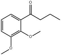 1-(2,3-DIMETHOXYPHENYL)-1-BUTANONE 구조식 이미지