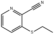 3-Ethylsulfanyl-pyridine-2-carbonitrile Structure