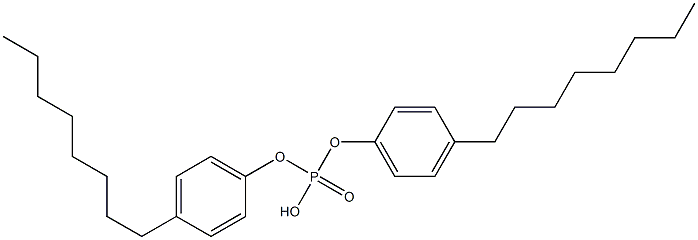 Bis(4-octylphenyl) Phosphate 구조식 이미지