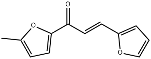 (2E)-3-(furan-2-yl)-1-(5-methylfuran-2-yl)prop-2-en-1-one 구조식 이미지
