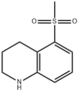 5-methanesulfonyl-1,2,3,4-tetrahydroquinoline Structure