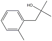 1-(2-Methylphenyl)-2-methyl-2-propanol Structure