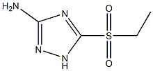 5-ethylsulfonyl-1H-1,2,4-triazol-3-amine Structure