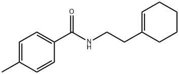 N-(2-(cyclohex-1-en-1-yl)ethyl)-4-methylbenzamide Structure