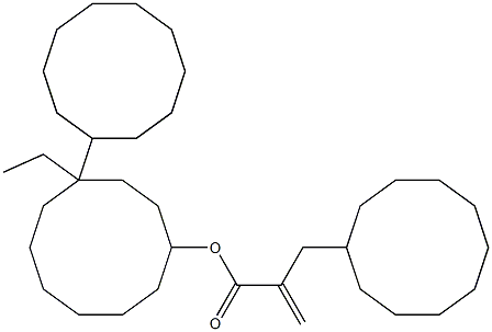 8-Ethyl-8-tricyclodecanyl methacrylate Structure