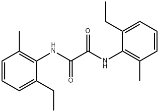 N,N'-bis(2-ethyl-6-methylphenyl)ethanediamide Structure