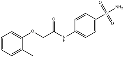 N-(4-sulfamoylphenyl)-2-(o-tolyloxy)acetamide Structure