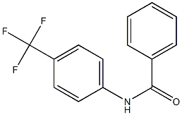 Benzamide, N-[4-(trifluoromethyl)phenyl]- Structure