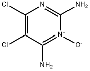 2,4-Pyrimidinediamine,5,6-dichloro-, 3-oxide Structure