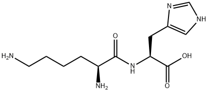 L-Histidine,L-lysyl- Structure