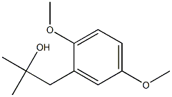 1-(2,5-DIMETHOXYPHENYL)-2-METHYLPROPAN-2-OL 구조식 이미지