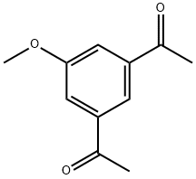 3,5-Diacetylanisol 구조식 이미지