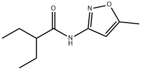 2-ethyl-N-(5-methyl-1,2-oxazol-3-yl)butanamide Structure