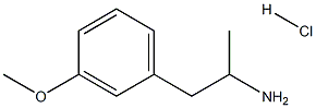 1-(3-METHOXYPHENYL)PROPAN-2-AMINE HCL Structure