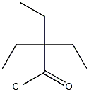 Butanoyl chloride, 2,2-diethyl- Structure