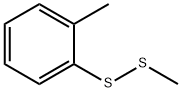 METHYL 2-METHYLPHENYL DISULFIDE Structure