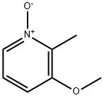 3-methoxy-2-methylpyridine 1-oxide 구조식 이미지
