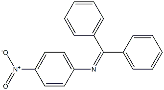 N-(4-nitrophenyl)-1,1-diphenylmethanimine Structure