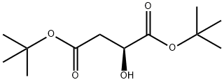 (S)-di-tert-butyl 2-hydroxysuccinate Structure