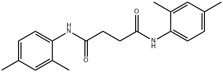 N,N'-bis(2,4-dimethylphenyl)succinamide 구조식 이미지