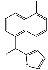 (5-methylfuran-2-yl)-naphthalen-1-ylmethanol Structure