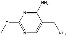 5-(Aminomethyl)-2-methoxypyrimidin-4-amine Structure