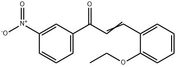 (2E)-3-(2-ethoxyphenyl)-1-(3-nitrophenyl)prop-2-en-1-one Structure