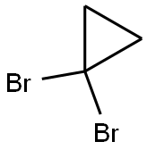 Cyclopropane, 1,1-dibromo- 구조식 이미지