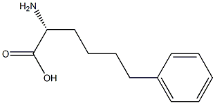 (R)-2-Amino-6-phenylhexanoic acid Structure