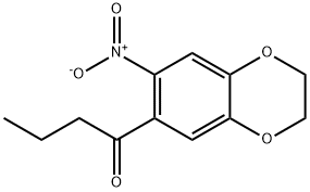 1-(7-nitro-2,3-dihydro-1,4-benzodioxin-6-yl)butan-1-one Structure