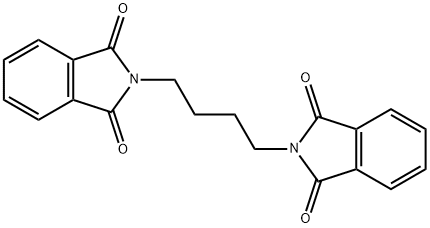 2-[4-(1,3-dioxo-1,3-dihydro-2H-isoindol-2-yl)butyl]-1H-isoindole-1,3(2H)-dione 구조식 이미지