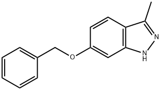 6-Benzyloxy-3-methyl-1H-indazole 구조식 이미지