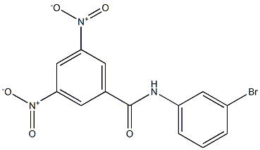 N-(3-Bromophenyl)-3,5-dinitrobenzamide, 97% Structure