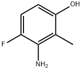 3-Amino-4-fluoro-2-methyl-phenol Structure