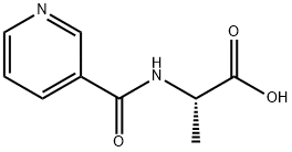 (2S)-2-(pyridin-3-ylformamido)propanoic acid Structure