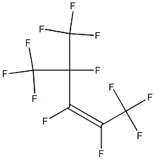 2-Pentene, 1,1,1,2,3,4,5,5,5-nonafluoro-4-(trifluoromethyl)-, (Z)- Structure