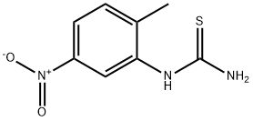 1-(2-methyl-5-nitrophenyl)thiourea Structure