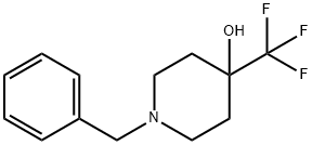 1-Benzyl-4-trifluoromethyl-piperidin-4-ol Structure