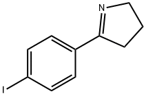 3,4-DIHYDRO-5-(4-IODOPHENYL)-2H-PYRROLE Structure