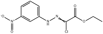 ethyl (2Z)-2-chloro-2-[2-(3-nitrophenyl)hydrazin-1-ylidene]acetate 구조식 이미지