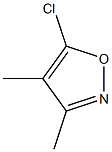 5-chloro-3,4-dimethylisoxazole 구조식 이미지