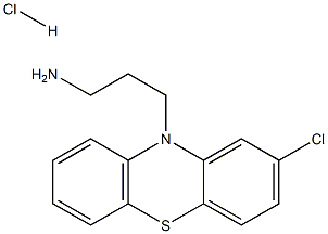 3-(2-chlorophenothiazin-10-yl)propan-1-amine hydrochloride Structure