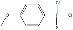 Phosphonothioic dichloride, (4-methoxyphenyl)- (9CI) Structure