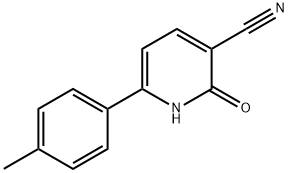 6-(4-methylphenyl)-2-oxo-1,2-dihydropyridine-3-carbonitrile Structure