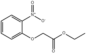Acetic acid, (2-nitrophenoxy)-, ethyl ester 구조식 이미지