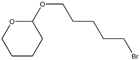 2H-Pyran, 2-[(5-bromopentyl)oxy]tetrahydro- 구조식 이미지