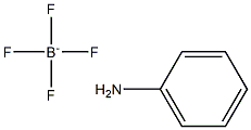 Benzenamine, tetrafluoroborate(1-) 구조식 이미지